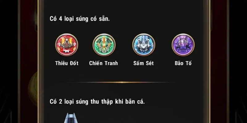 Vũ khí bắn cá hiện đại